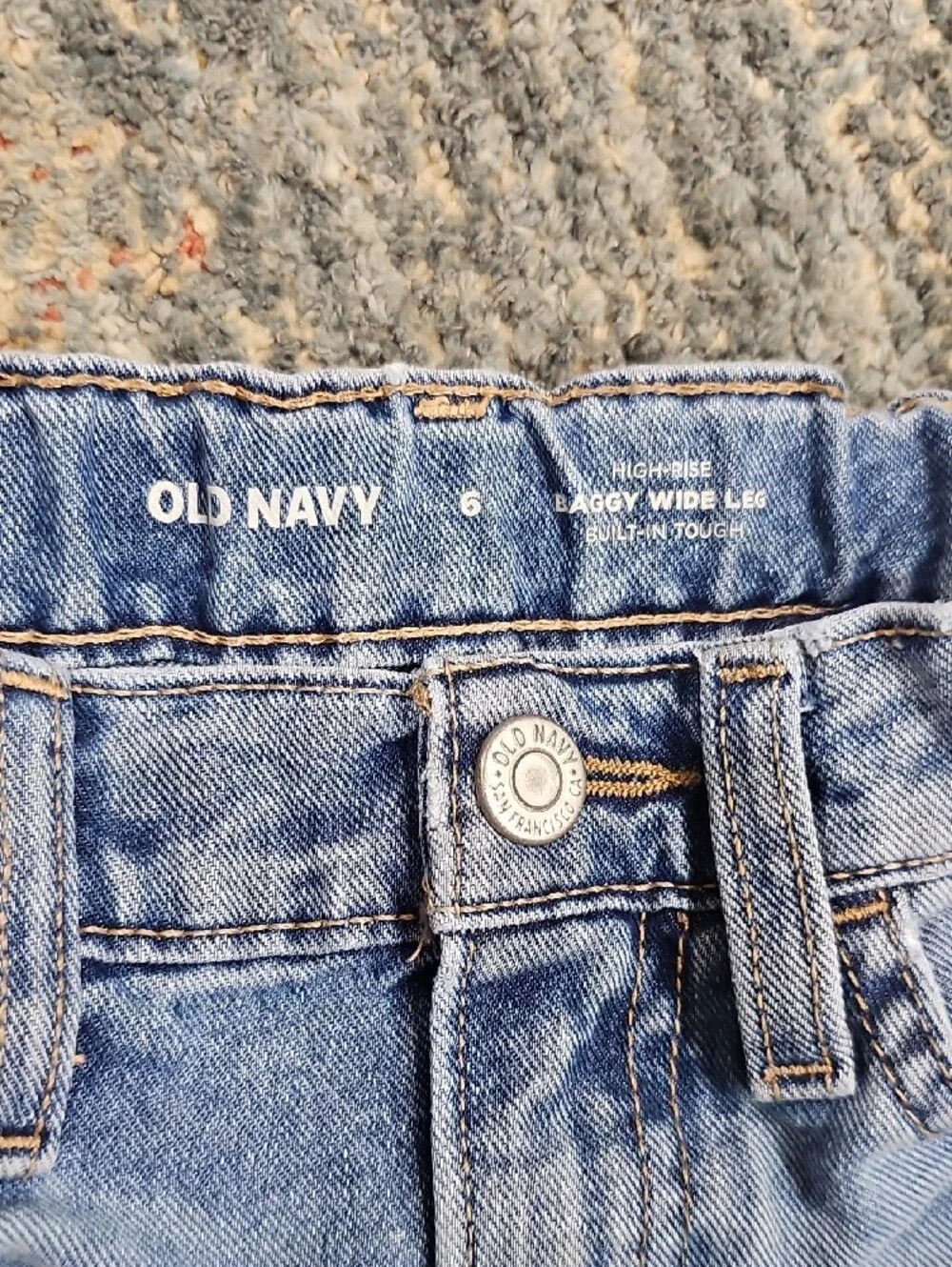 Old Navy Light Blue Flare Jeans - Girl’s Wide Leg